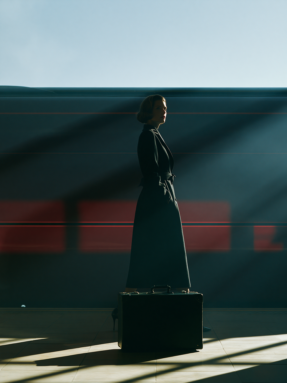Before — train station